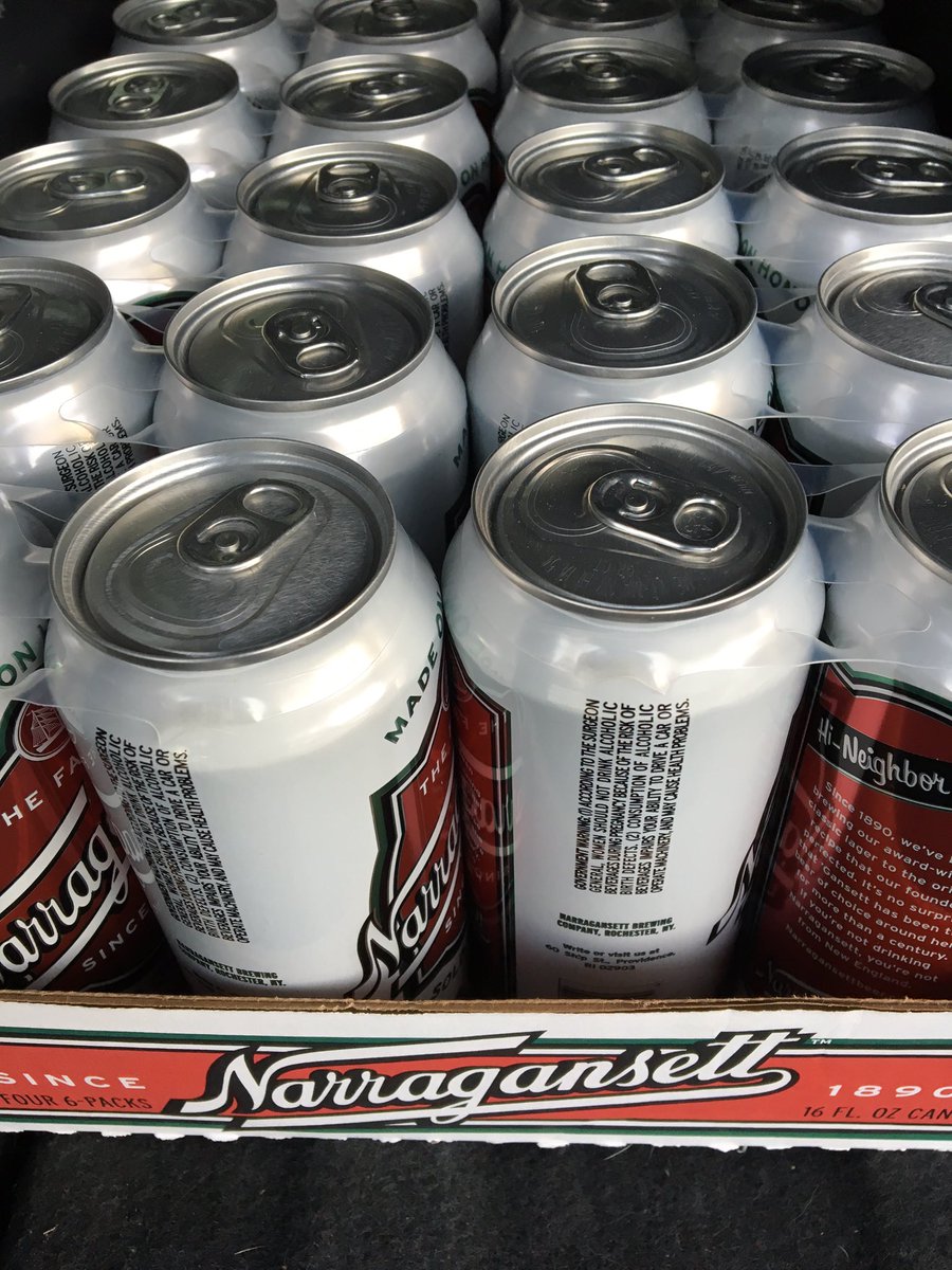 LWLSBand's tweet photo. Beers here! Thanks @ConsolCraft @Gansettbeer We'll be at @WOBSouthside this Saturday #HiNeighbor https://t.co/knylVma5Xq
