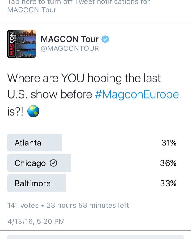 EmilyEmoxyooj's tweet photo. Chicago!!!!!! #magcontochicago #magcontour @MAGCONTOUR https://t.co/DiynRzqFdP