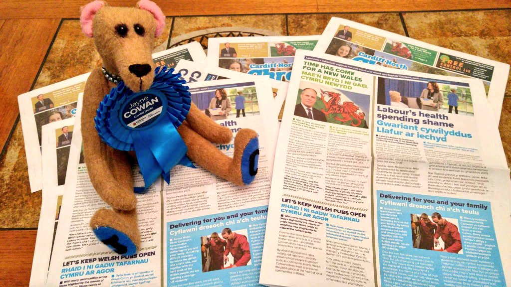 JayneCowan's tweet photo. #JCBear - looking forward to the next leaflet being delivered. Thanks to the incredible volunteers for your help. https://t.co/ndf247BOga