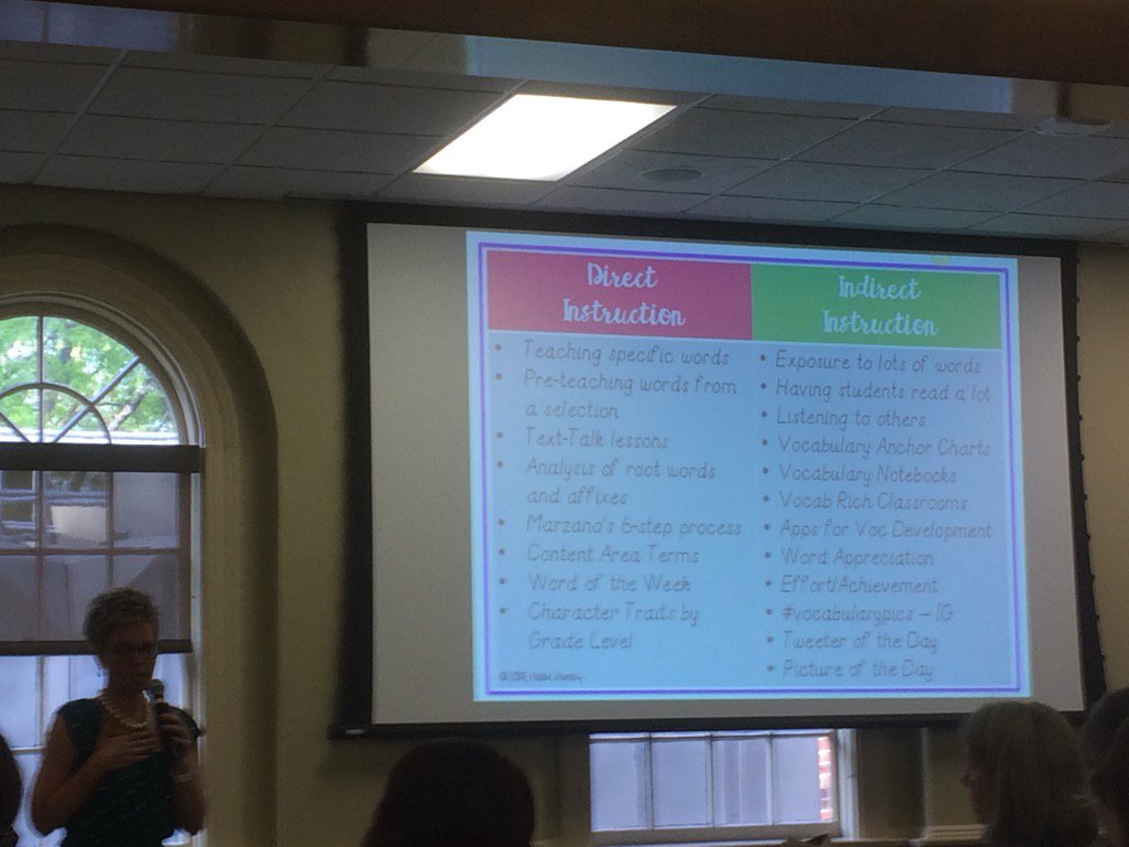 Raleigh-Wake Reading Association...Direct and Indirect Instruction!  @YatesMillES