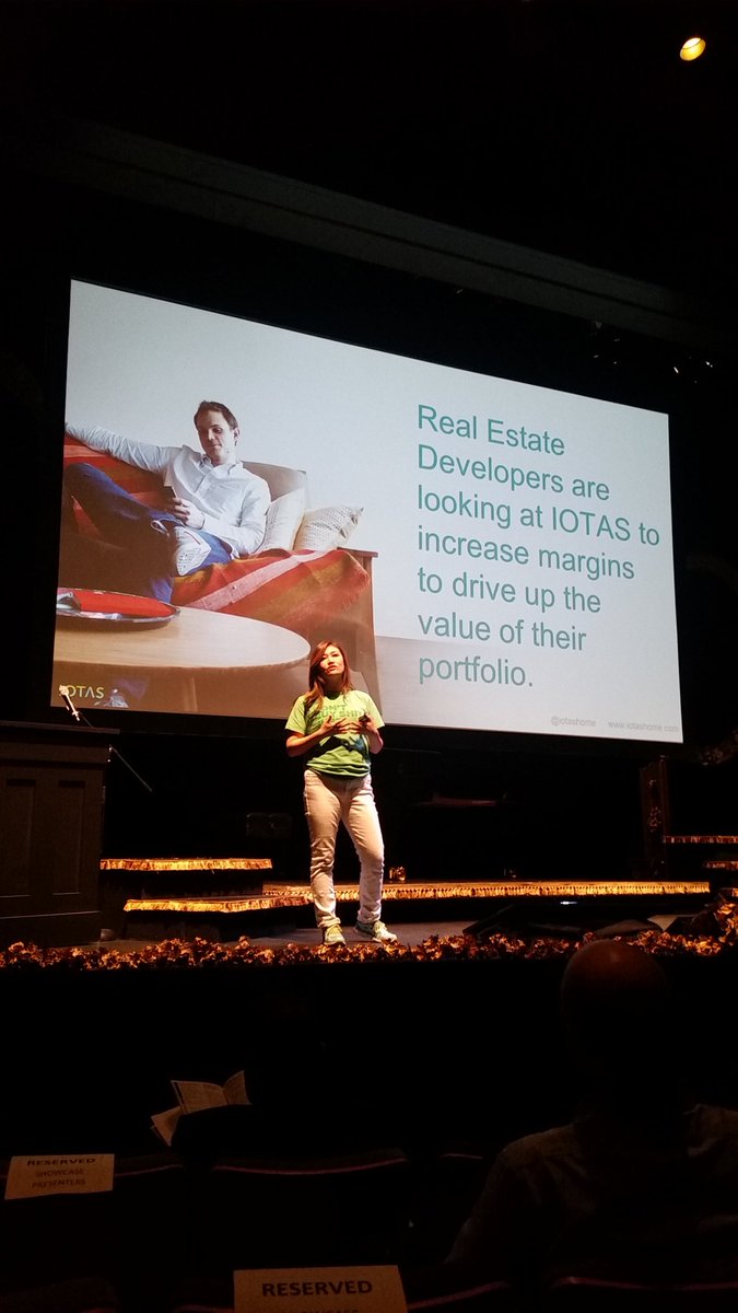 vertuelab's tweet photo. Sce Pike of @iotas pitching at #oenangel. #thisiscleantech https://t.co/Zj6ldpPMja