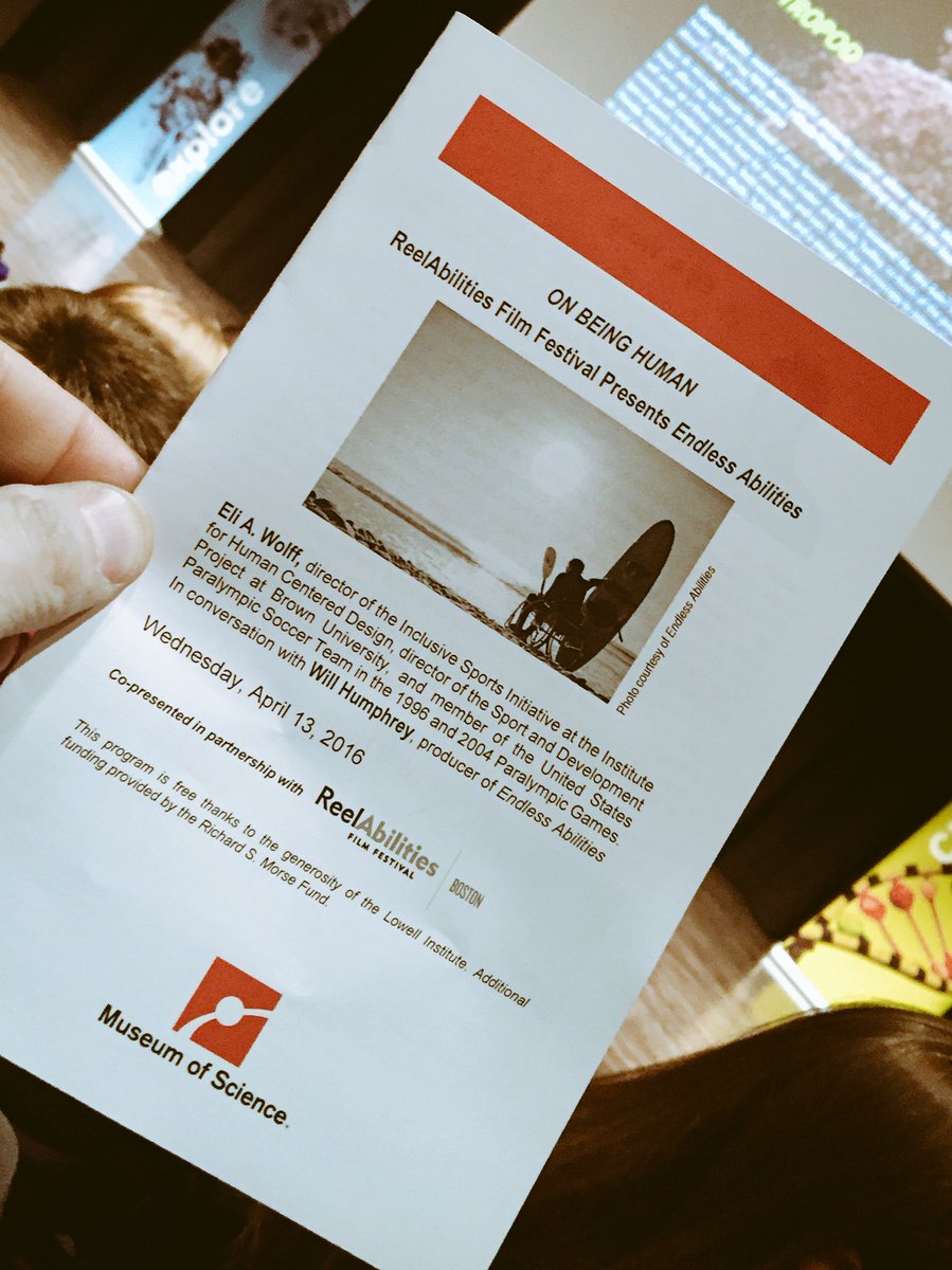 nipalm's tweet image. @Reel_Abilities film festival #Boston attending the #endlessabilities projection @IBMAccess @olympiailfilm @eleriggi