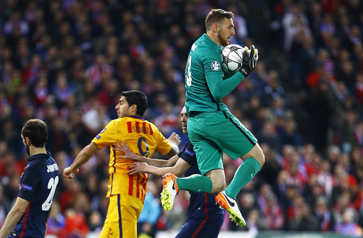Atleti's tweet photo. FOTOGALERÍA. Así fue nuestra clasificación para semifinales: https://t.co/xCeLWBmk8s #AtletiFCB #AúpaAtleti #UCL https://t.co/9YQmu77Zy1