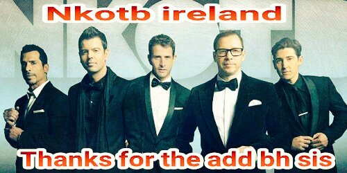 coe05's tweet photo. @FollowMeNKOTB thanks for the follow bh sis greetings from ireland https://t.co/0TXLjX8d8T