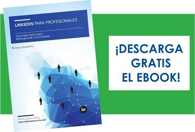 marketingandweb's tweet photo. 🌟🌟 eBook Gratuito de #LinkedIn para profesionales 🌟🌟 https://t.co/pJFT8AiZ40 by @marialazaro #CommunityManager https://t.co/5rELvj241i