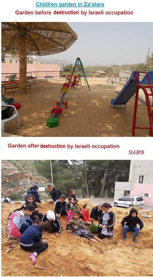 Belgium Condemns Israel's Demolition of Belgium-Funded Playground in Nablus Cf9XlS5UkAAtg4p