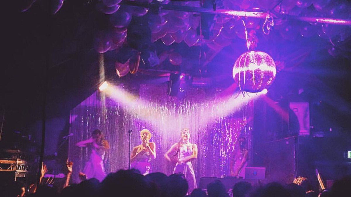 VisionFactoryUK's tweet image. We have had a wicked time working @FEMMEHQ on here album launch. #MirrorBall #chamsys #Sparkily