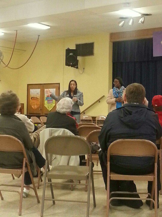 At meeting of the Calverton Citizens Association representing Maryland State Delegate Pam Queen (District 14). #MoCo