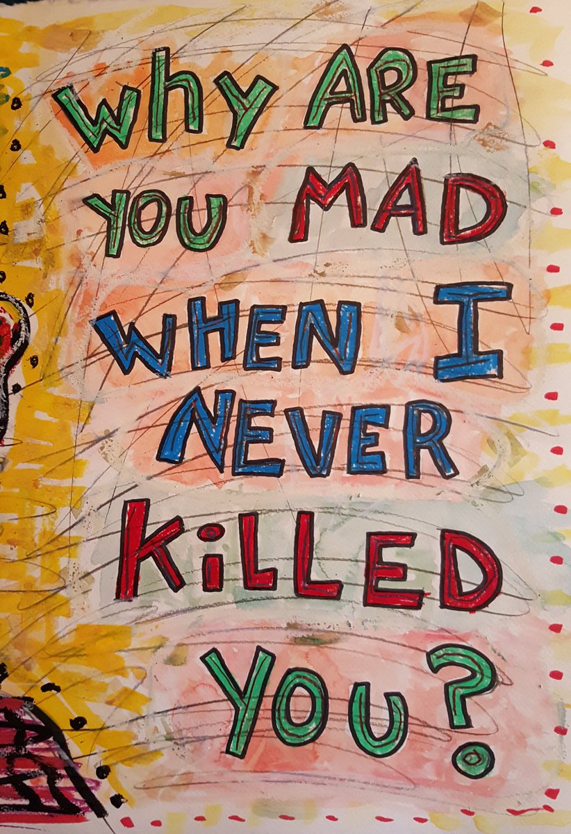 LordJuiblex's tweet photo. WHY ARE YOU MAD WHEN I NEVER KILLED YOU? #art #madness #fuckudad #aargh #etc #pleaseRT #ordont #fuckutoo https://t.co/4GhApw8zOp