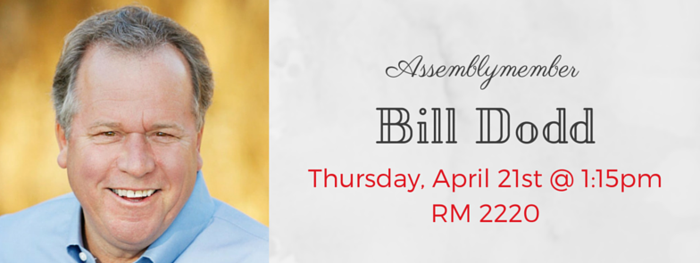 BTEnvc's tweet photo. Next Thursday, 4/21 1:15pm Rm 2220! We have guest speaker, @BillDoddCA @nvcollege #NapaValley #BillDodd #NVC https://t.co/HJNahFOW48