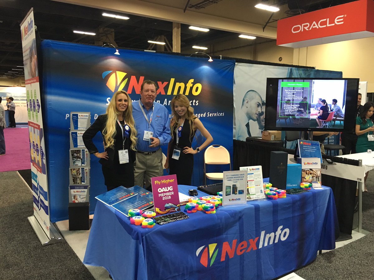 NexInfoSolution's tweet photo. @NexInfoSolution @COLLAB_OAUG #Collab16 was a huge success for our team! Always a pleasure to visit Vegas & Network! https://t.co/ZkAollXESj