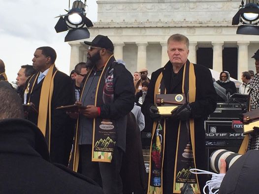 A tender moment re: racial reconciliation at UNITED CRY in DC in repentance for our failure to grasp issues at stake