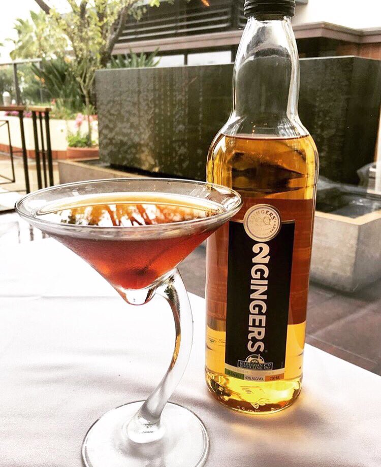 Top it off at @ToscanovaLA. Happy hour starts everyday at 4pm with signature promotion cocktails for only 5 cents!