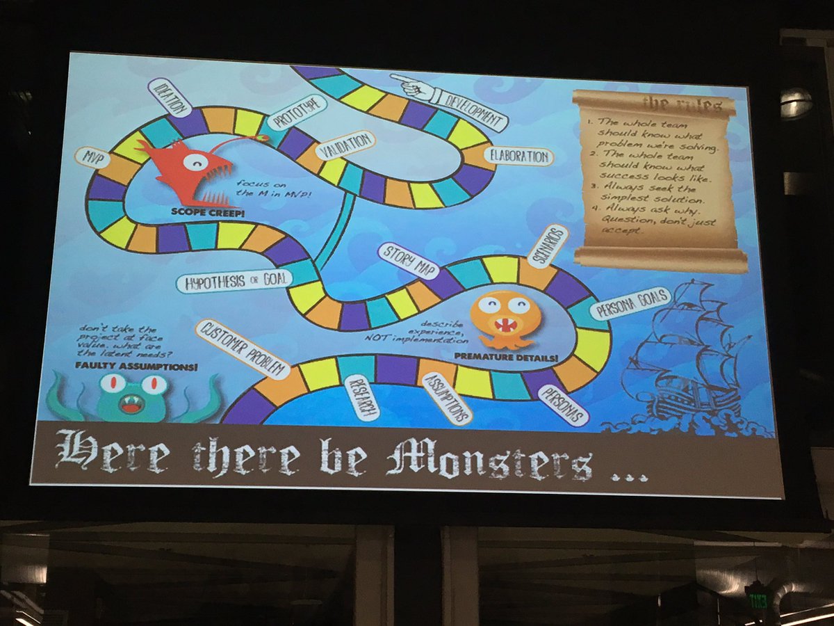 el_sh's tweet photo. Beware UX monsters! 👻 #adilux #exploreUX @uxemily @triuxpa @ExploreUX https://t.co/P5Uv9iv6zM