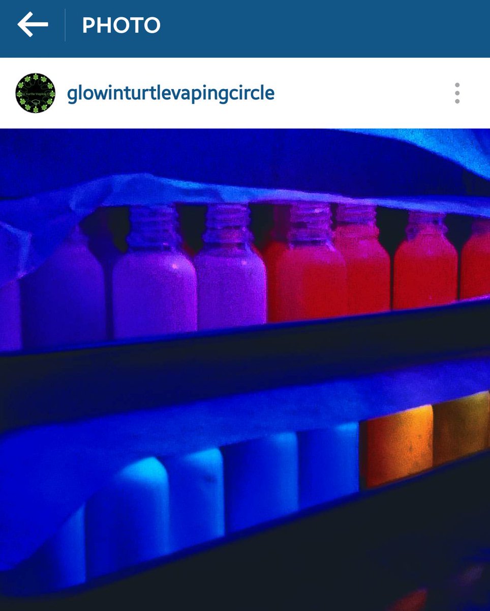 GlowinTurtle's tweet photo. Introducing the world's first #GlowinTheDarkELiquidBottles #GlowinTurtle #Eliquid #VapeFam #VAPELIFE #VapeCommunity https://t.co/59QKPouarK
