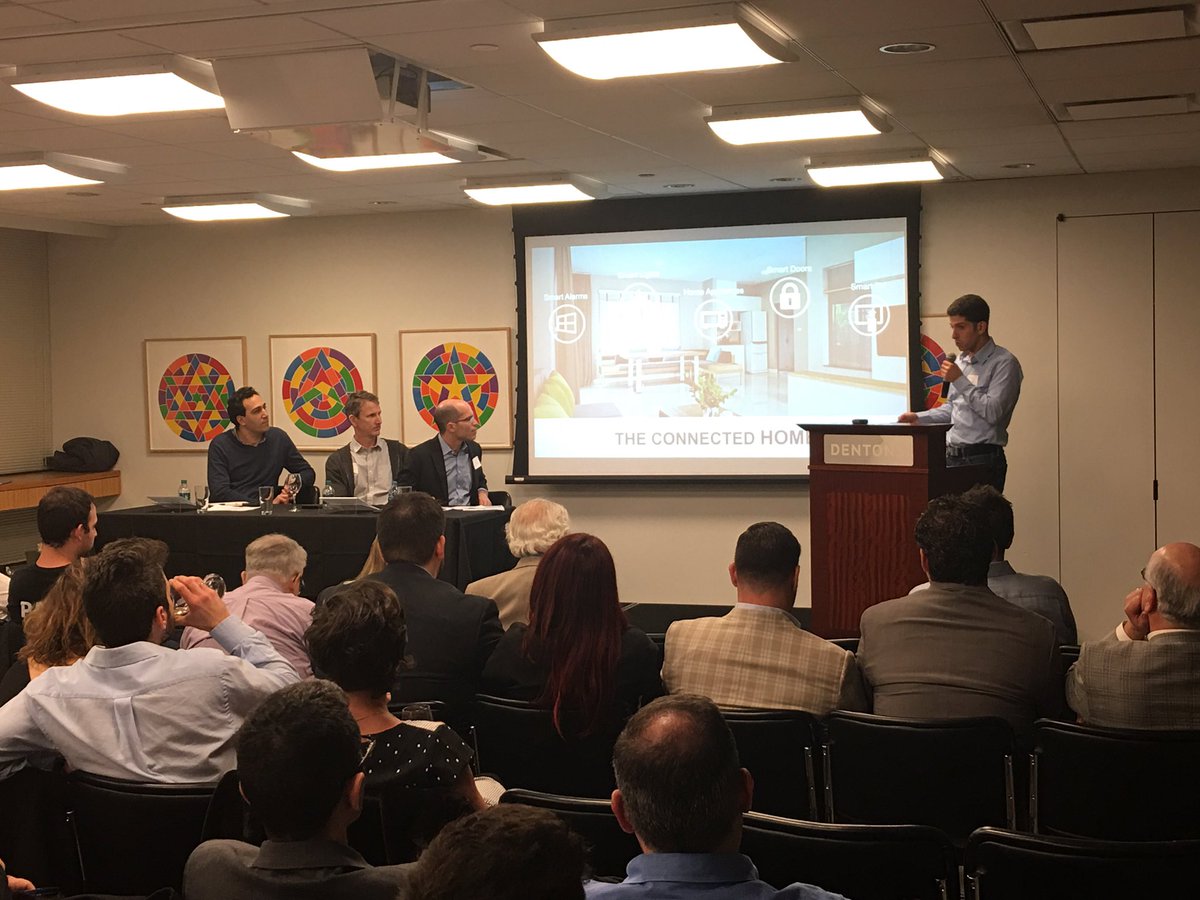 ventureoutny's tweet photo. Finding out what the future will hold and why your #IoT should be secured by @SecuriThings #VentureOutIsrael #Israel https://t.co/FKCfE3NyUx