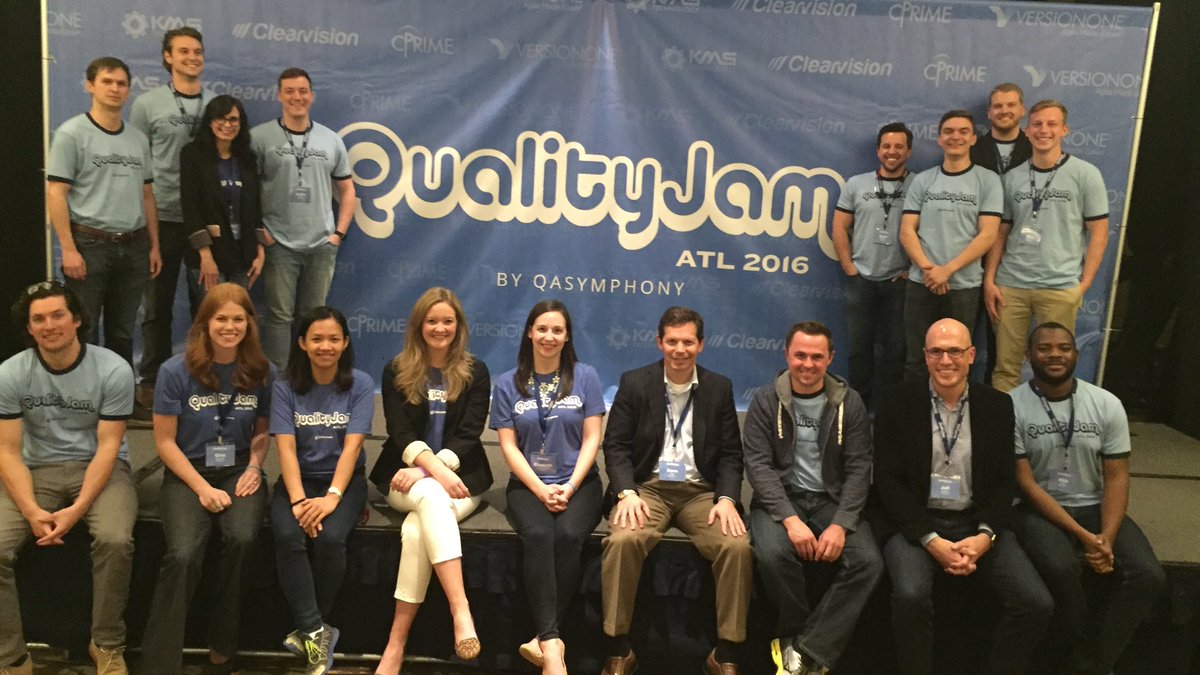 jeffperkins8's tweet photo. What a day! @QASymphony #QualityJam16 was a huge success. Thanks to everyone who came out! https://t.co/oZfkxiFms3
