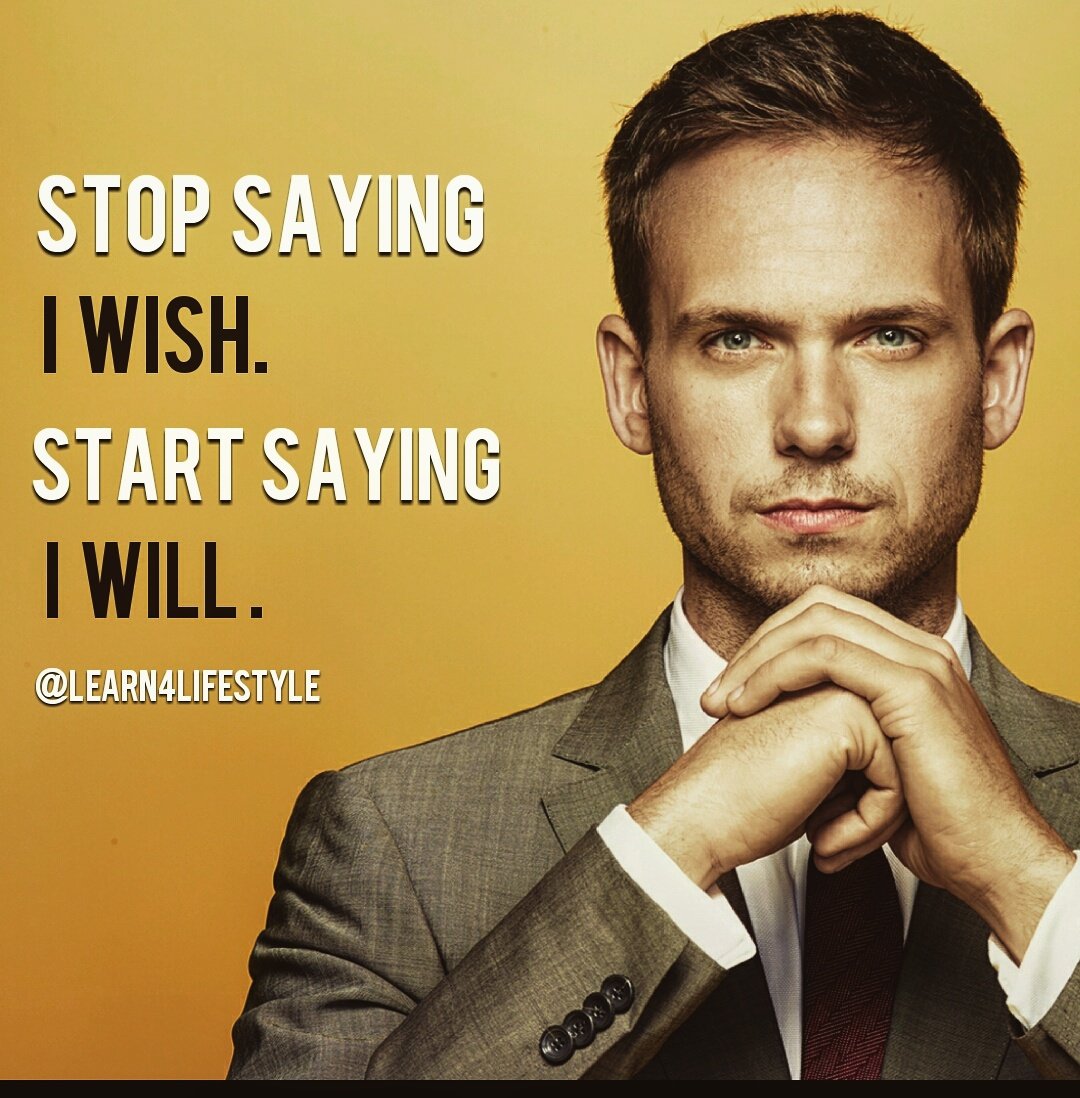 learn4lifestyle's tweet photo. Stop saying I wish. Start saying I will. #motivation #quote | https://t.co/ujpLzuaPFv https://t.co/E6dzJzcgd7
