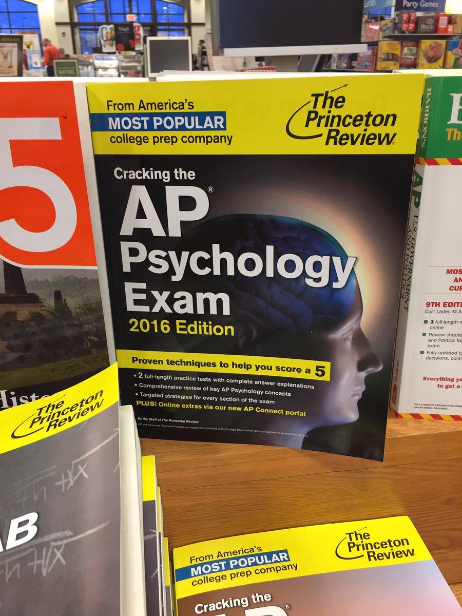 Who needs <a href="/PreblePsych/">Mr. Wiskerchen</a> when this book will help you crack the AP Psych exam.