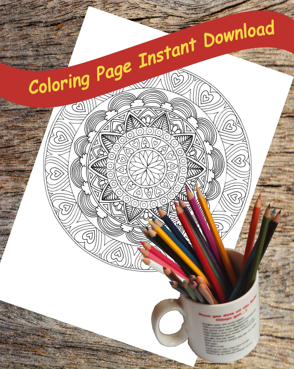 surabhikuthiala's tweet photo. Mandala Colouring Page 9 - Instant Download, Printable, Me… https://t.co/OwVmxHuuV4 #coloringbook #ColoringPrintable https://t.co/V0mbVIkRM0