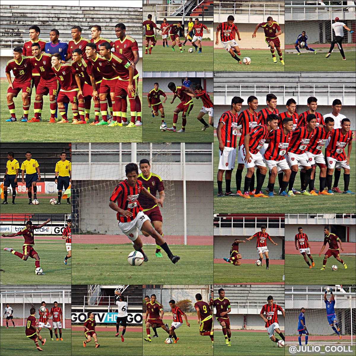 JULIO_COOLL's tweet image. #Amistoso #Sub20 @Portuguesa_FC 1 vs @VinotintoSub20 1, esto como parte del #Modulo11 de la seleccion #Vinotinto