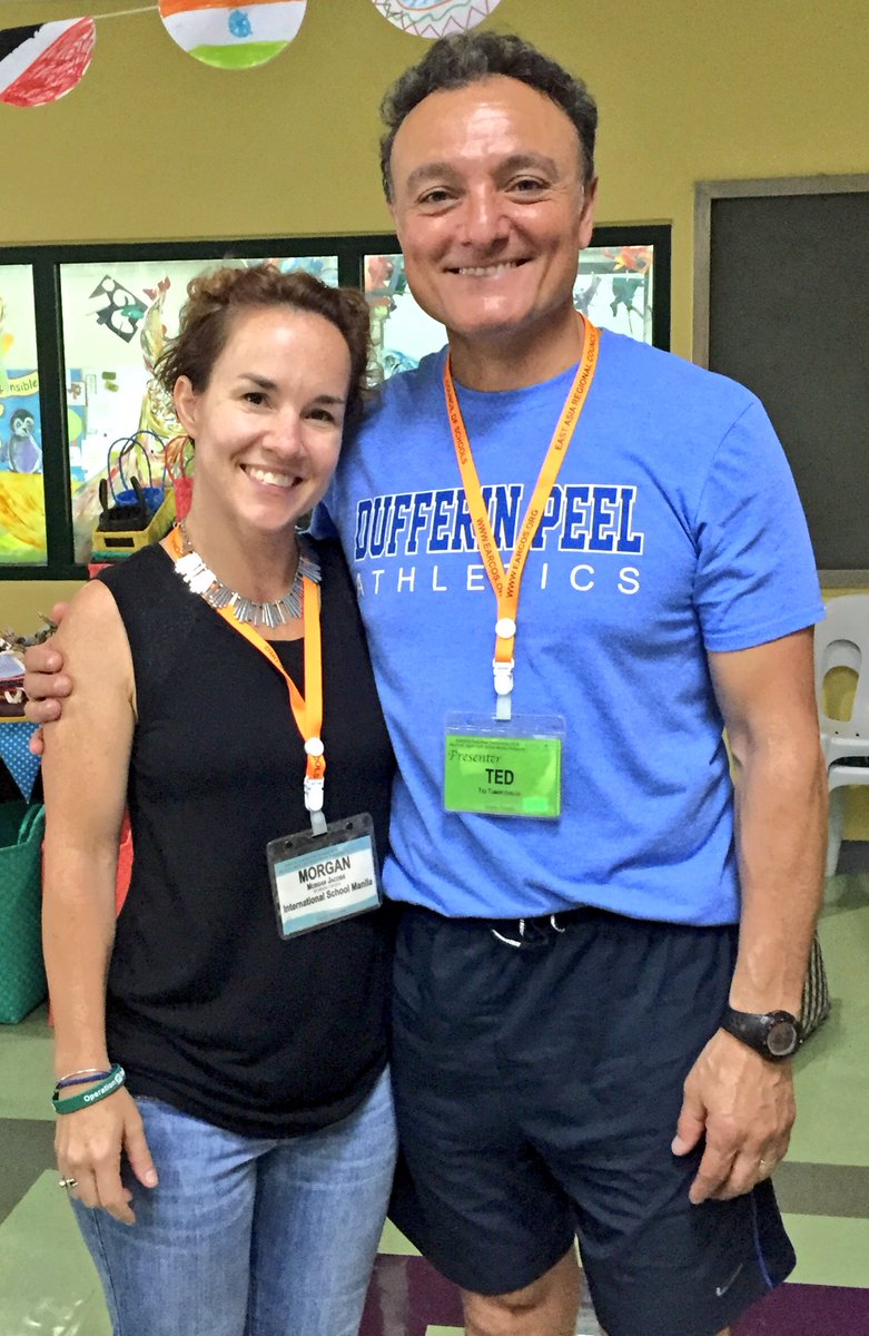 LifeIsAthletic's tweet photo. @morgankrajczar thanks for the kind words gr8 seeing you again. #etc16mnl #earcos16 https://t.co/P5UIGgY42b