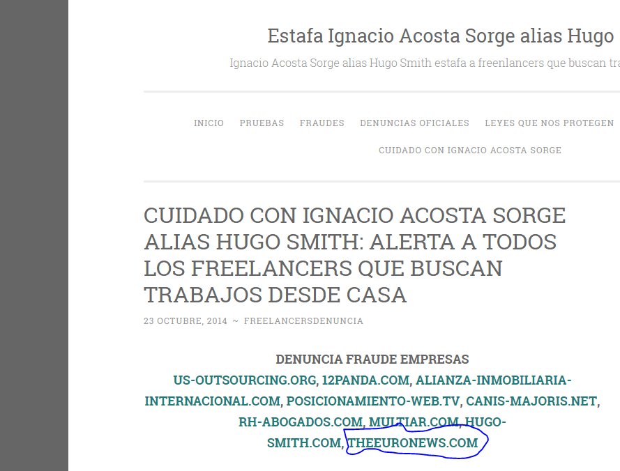 SOYNOTICIA24's tweet photo. Cuidado con TheEuronews LTD (ESTAFA) https://t.co/lglpERmTxj https://t.co/dQBp54YUPI