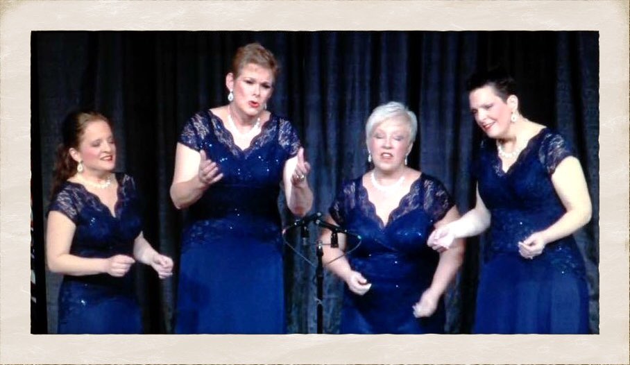 Proud of all quartets &amp; extra - our own Makin' Mischief 4th Place <a href="/SAIRegion11/">SAIRegion11</a> #R11CC2016 #IAmSweetAdelines #AV411