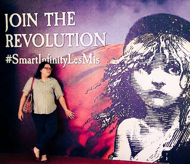 sunshi_fairy's tweet photo. Do you hear the people sing? #25yearwait #lesmiz https://t.co/0iDpmCTpPe