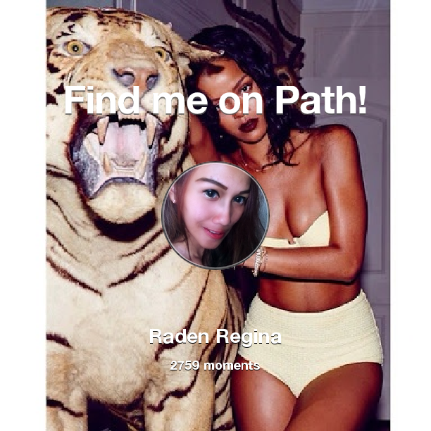 Find me on #Path now! Go to path.com/profile/11gyWL