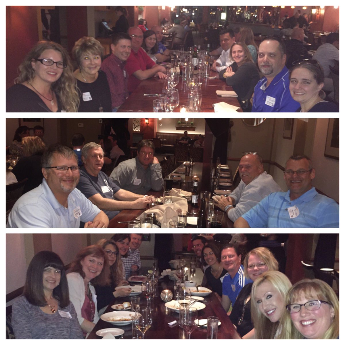 Great dinner tonight in Pittsburgh with our collaborative members!