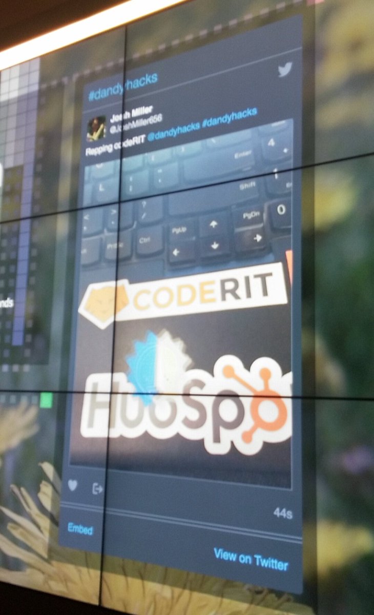 JoshMiller656's tweet image. @dandyhacks #dandyhacks