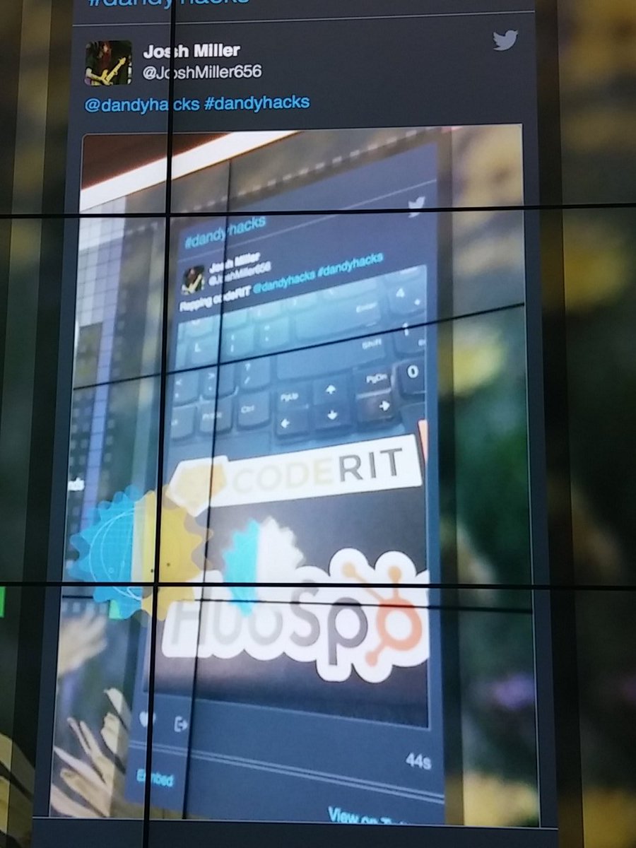 JoshMiller656's tweet image. #dandyhacks @dandyhacks