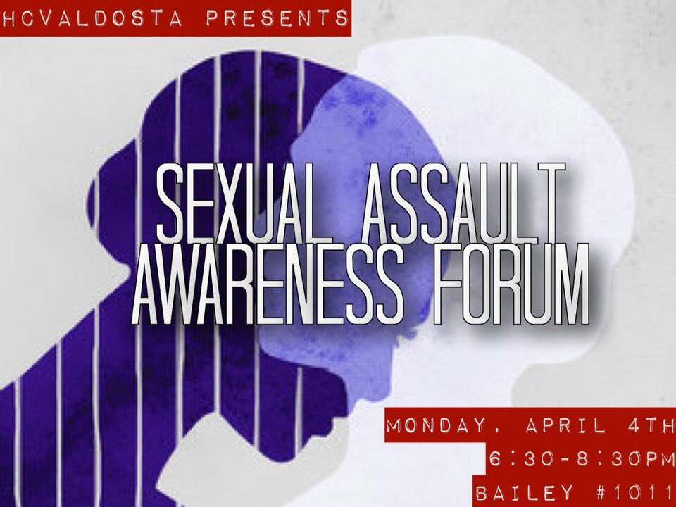 @HCValdosta is having a Sexual AssaultAwareness Forum on Monday