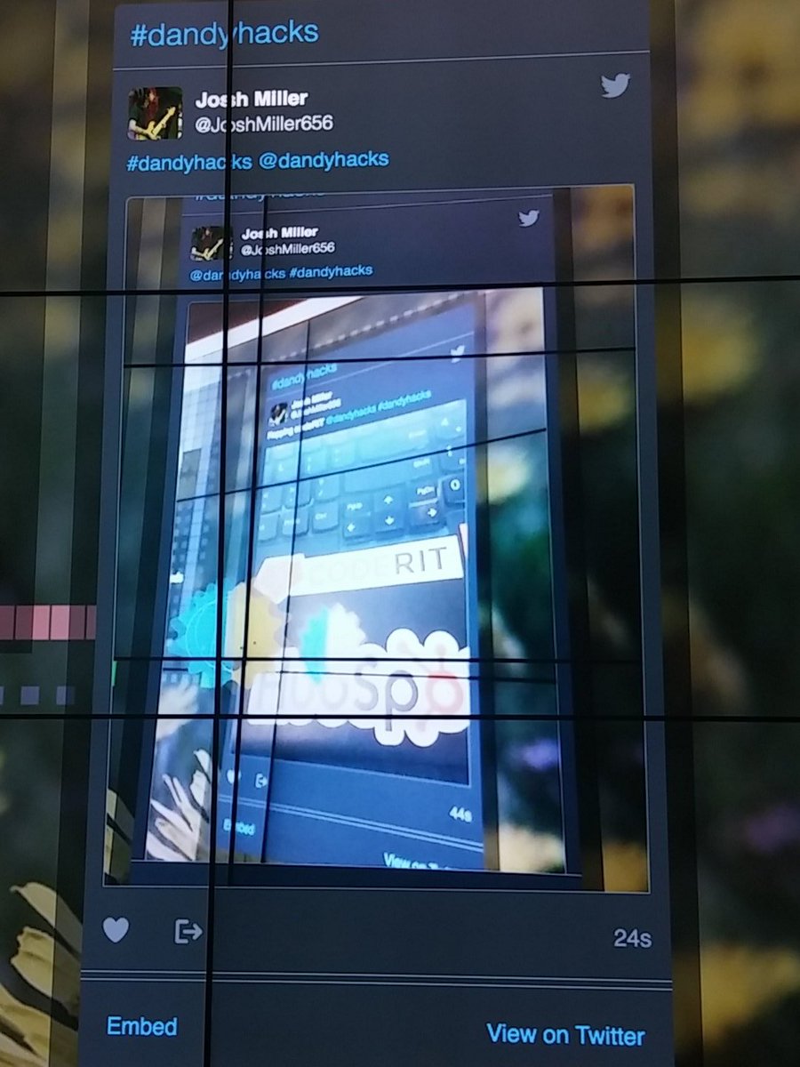 JoshMiller656's tweet image. #dandyhacks @dandyhacks