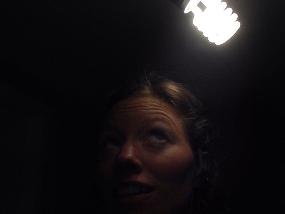 carlyanne_L's tweet photo. Final workout! 50min trainer ride with head alarmingly close to basement lights...or just full of ideas 😜 #28dopain https://t.co/5BM2Sxwhmj