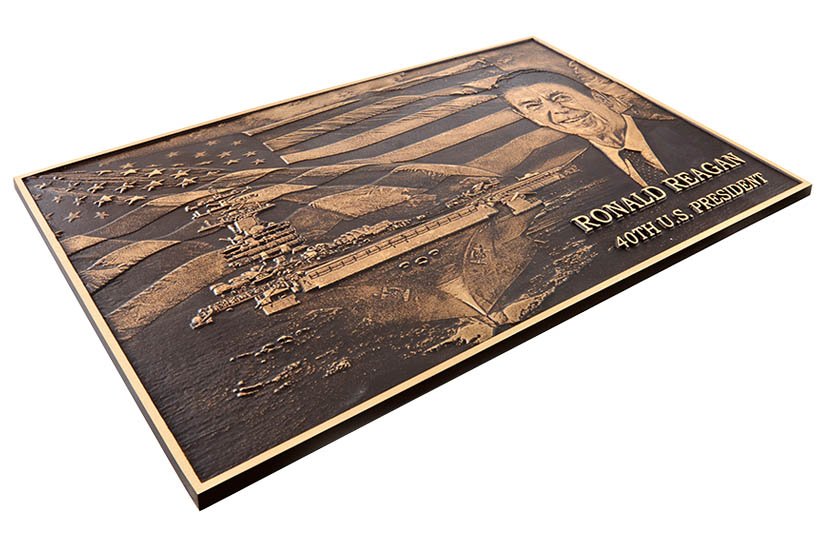 PlaqueTech's tweet image. This #plaque done #sculpted solid #bronze, precision tooled &amp;amp; artisan oxidize finished. More PlaqueTech.com