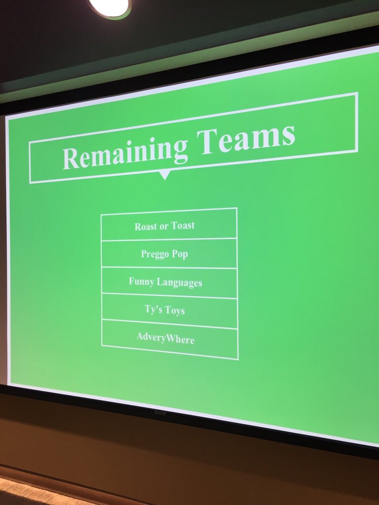 hellaclose's tweet photo. My idea Addverywhere made it to the top 5 out of 14 ideas pitched! #SWMANKATO ππ€ https://t.co/zJ9ubJztU5