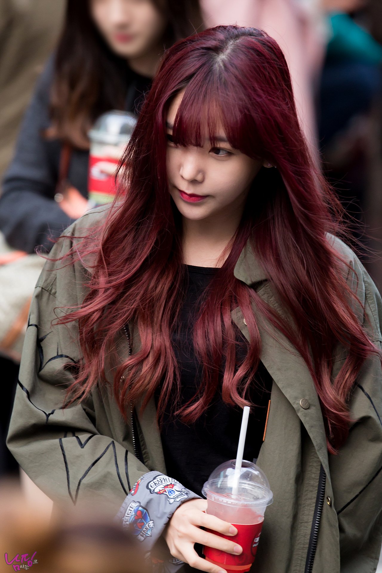  kpop  in red  hair  on Twitter  orange caramel s raina 