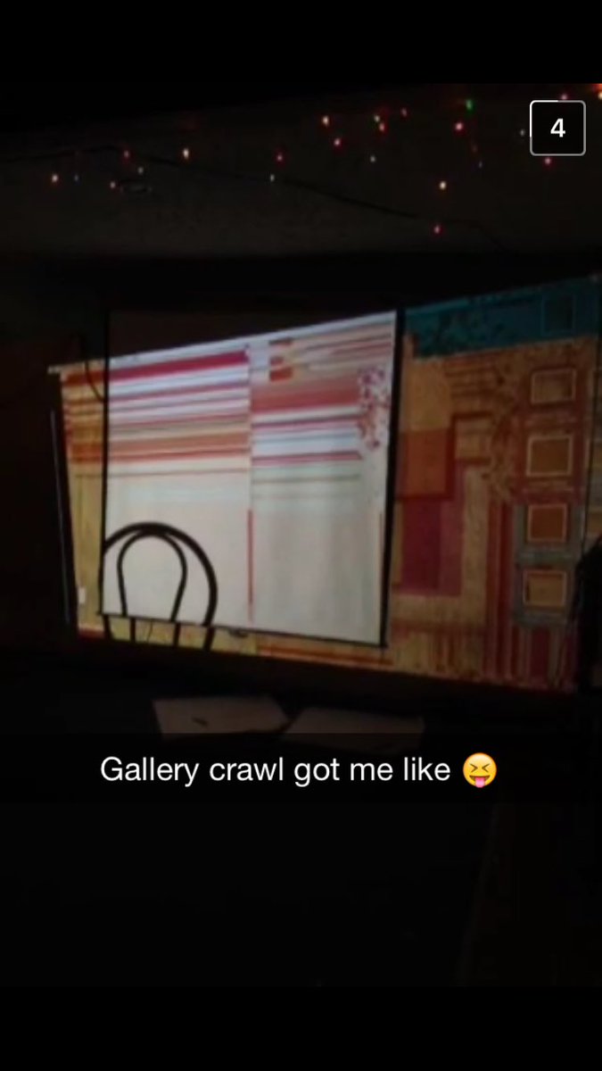 AIASForge2016's tweet image. Looks like someone&apos;s enjoying the gallery crawl!