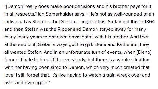 dobsleydiary's tweet photo. Preach it Ian !!!!! Stelena Resists All !! Ian said that the love btw Elena and Damon happened BC she was sired haha https://t.co/zRaaB8CF5y