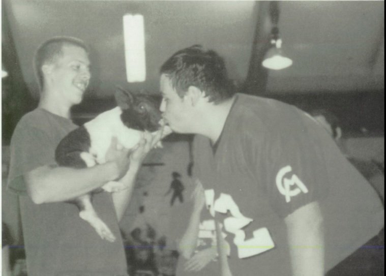 MichiganHist's tweet photo. Kiss the pig contest at Colon High School - pictured in 2000 yearbook
#ColonMI #StJosephCounty https://t.co/Fpnbmp0Beq