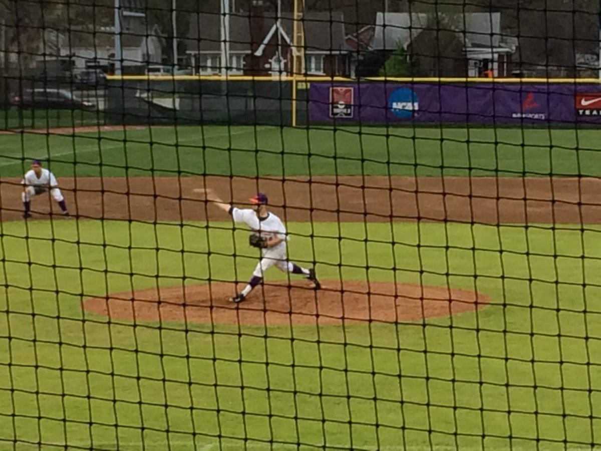BergerBaseball's tweet photo. Proud of this kid @C_Strain4. 7 dominating innings against Florida Gulf Coast. Execution. Confidence. Velocity. #KPP https://t.co/nlfwsDSPeC