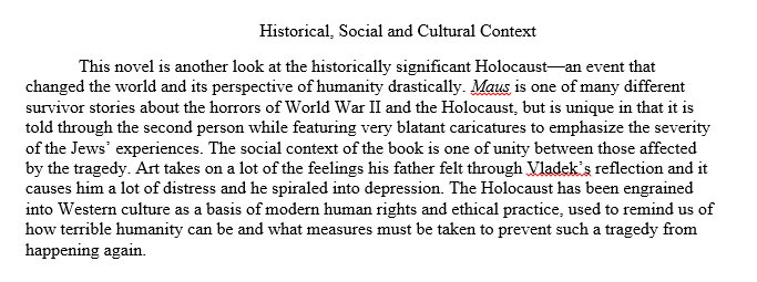 Maus in various contexts.