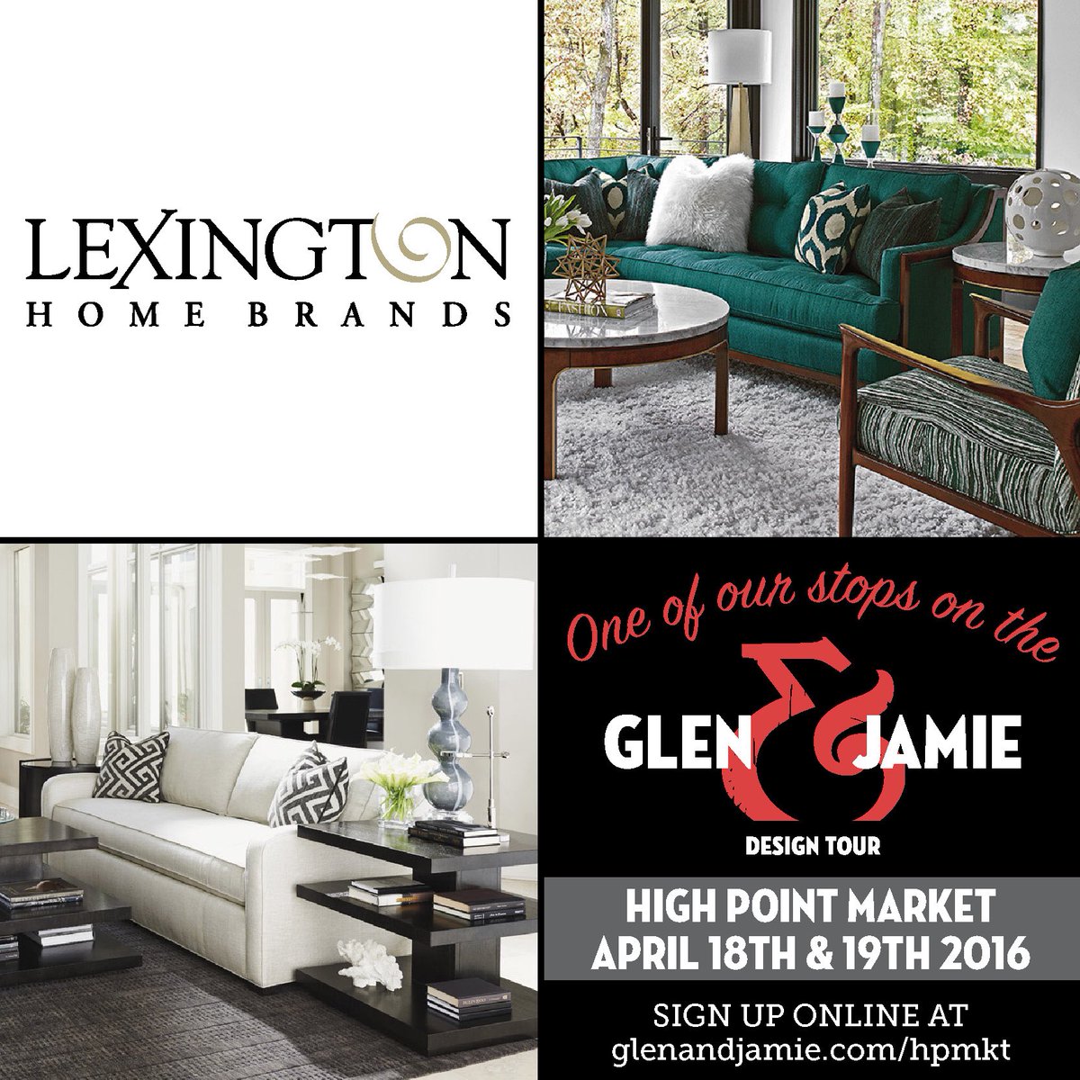 glenpelosodesgn's tweet photo. We'll be posting #Live from @LexHomeBrands on #GJDesignTour at #LVMkt #GlenAndJamie #DesignonHPMkt Join Us! https://t.co/nOgkKut1bA