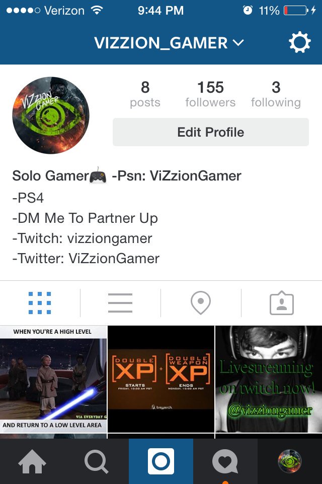 ViZzionGamer's tweet photo. Check me out on instagram for daily posts! #sologamer #gamer #memes #codmeme #cod #gta5 #instagram #giveaway #jk #u https://t.co/uLXv5E20iK