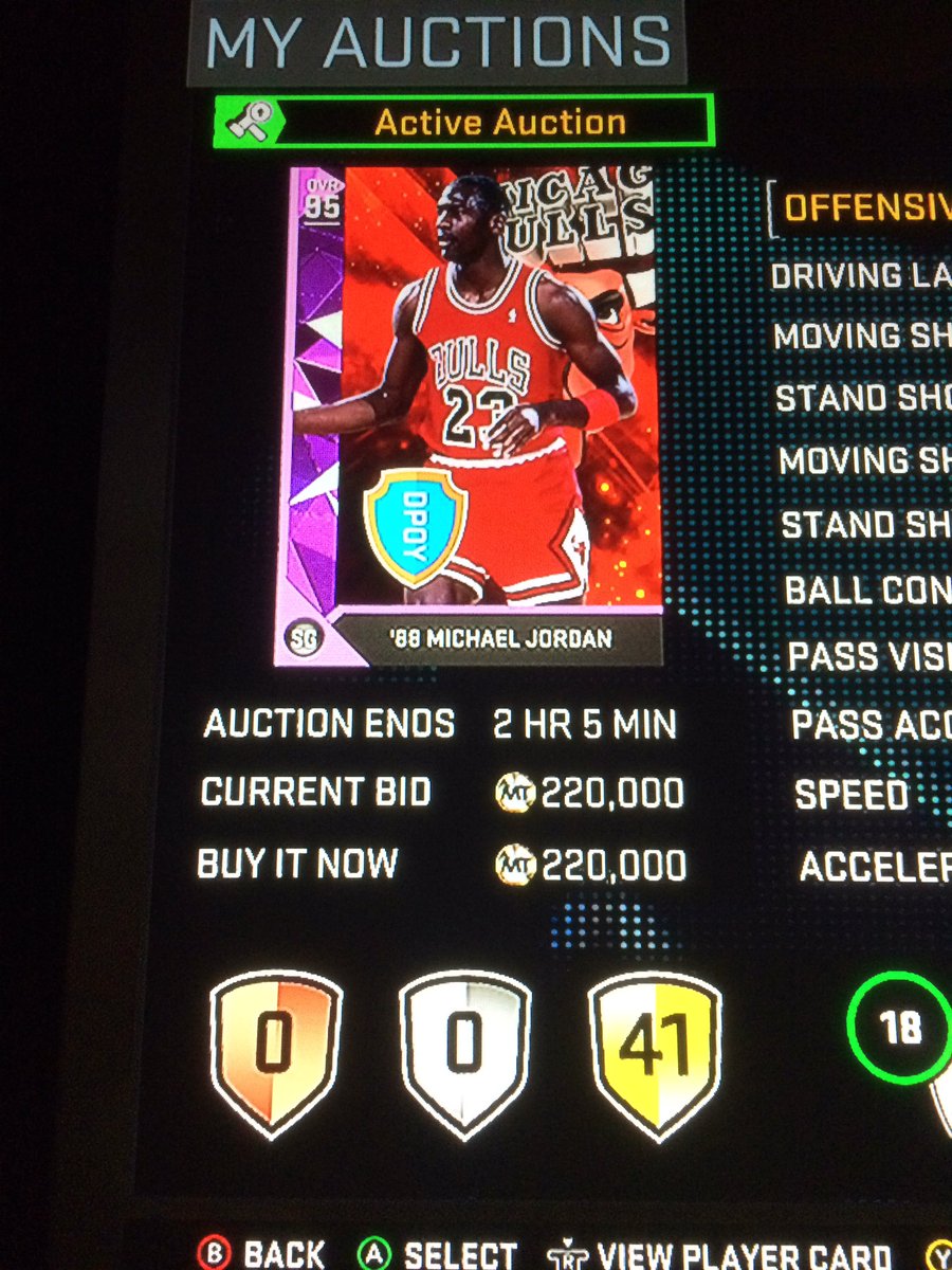 NbaDiamondDeals's tweet photo. pick up plz paul pierce only badged out on market. mj completely badged. @2kAuctions @2kHouse https://t.co/XGEZhMXSHF