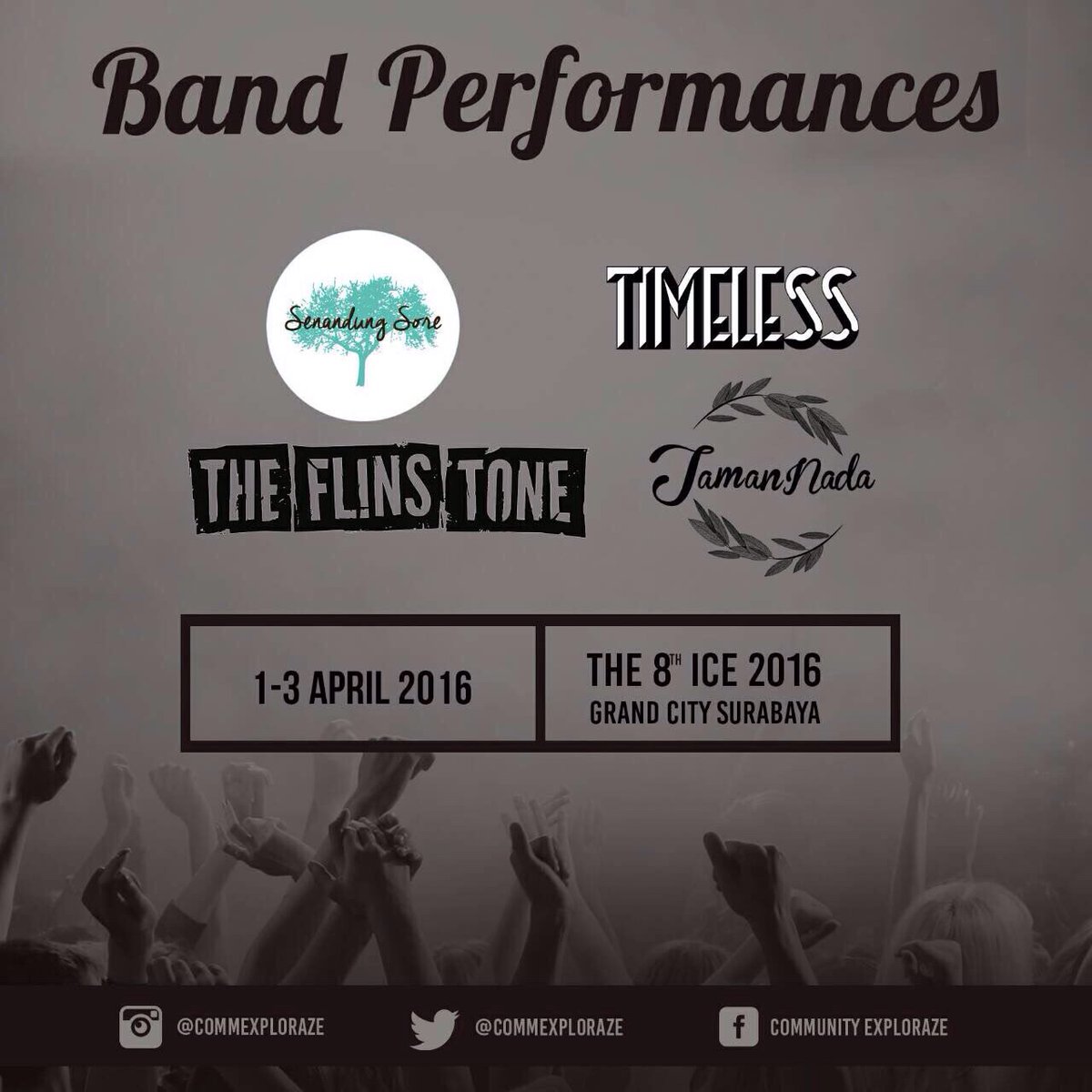 Nanti malam pukul 7 yaaa hanya di @indieclothingexpo