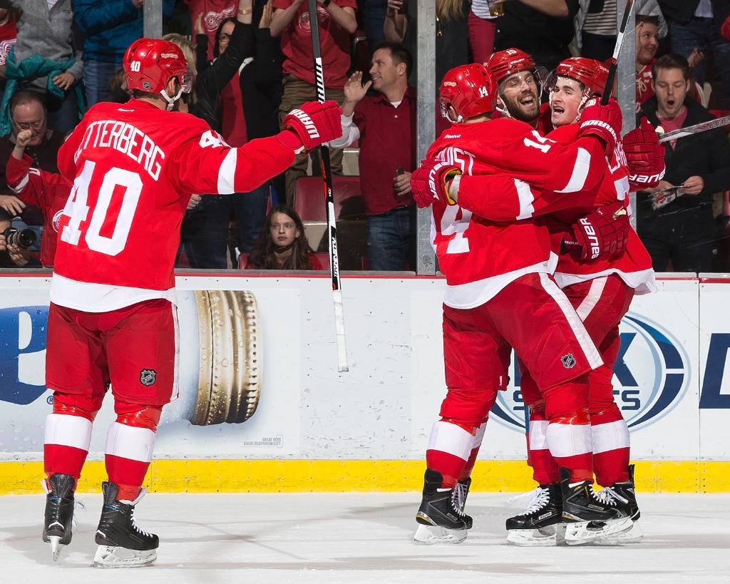 NHL's tweet photo. FINAL: @DetroitRedWings (3) - @mnwild (2)
Recap: https://t.co/N5TVaNB4iN
#MINvsDET https://t.co/XvLFqpgvBr