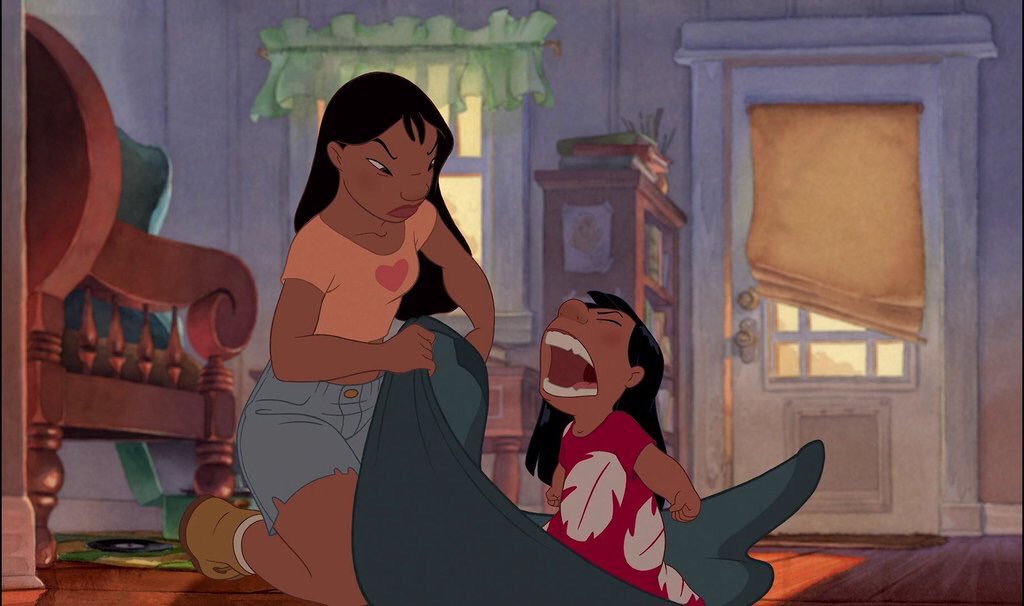 23. Lilo &amp; Stitch. I forgot how HILARIOUS this is. FROZEN ISN'T THE ONLY MOVIE ABOUT SISTERS &amp; FAMILY. FIGHT ME.